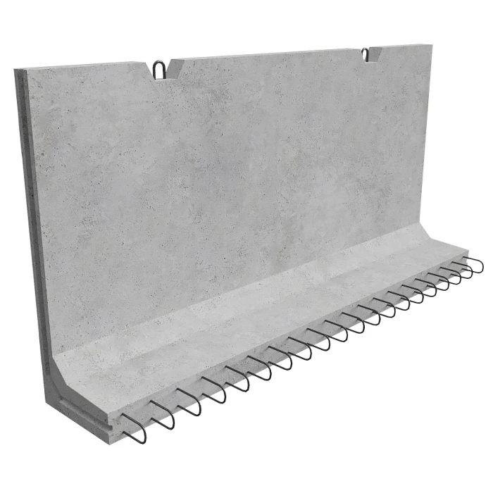 Г-образная конструкция железобетонная Г 20-30-2-2