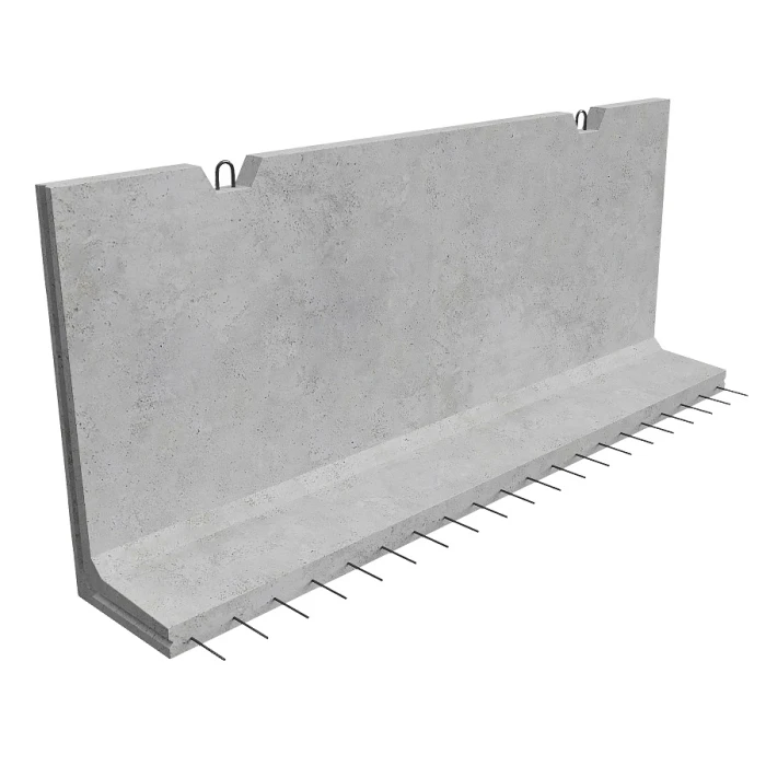 Г-образная конструкция железобетонная Г 12-30-1